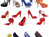 Canlı Renklere Sahip Bayan Ayakkabıları 